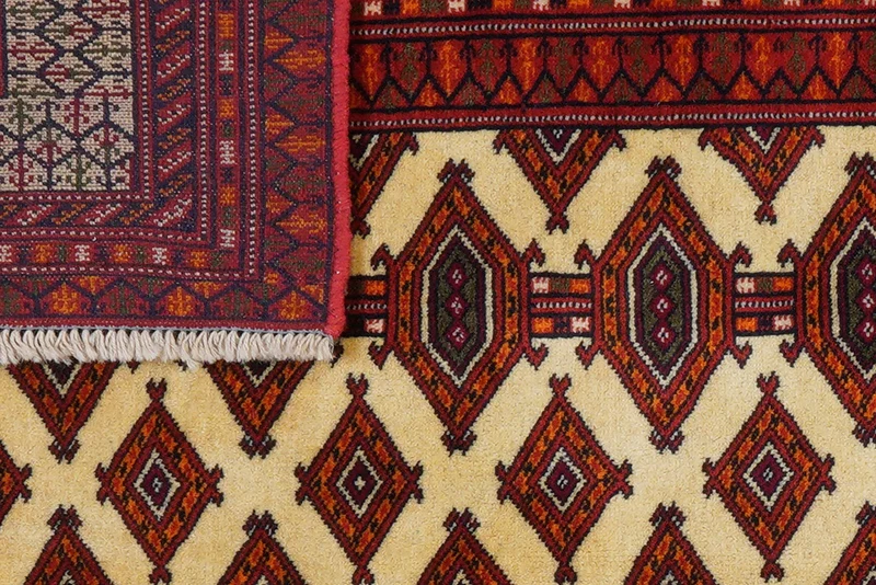 Turkman · Handgeknüpft – Beige, 177x127 cm