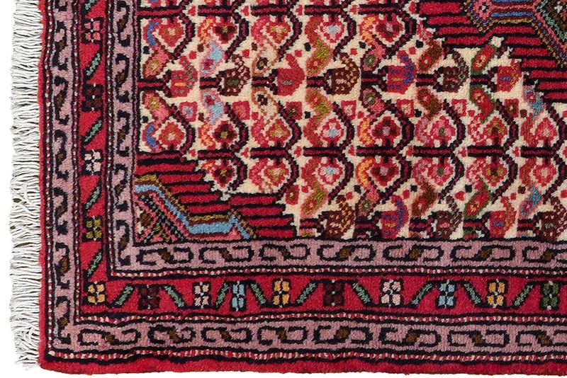 Assadabad · Handgeknüpft – Beige, 95x65 cm