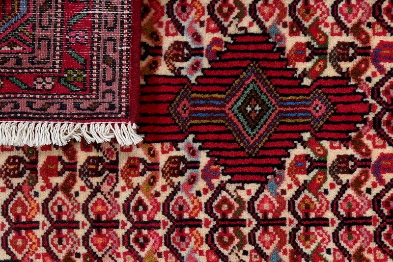 Assadabad · Handgeknüpft – Beige, 95x65 cm