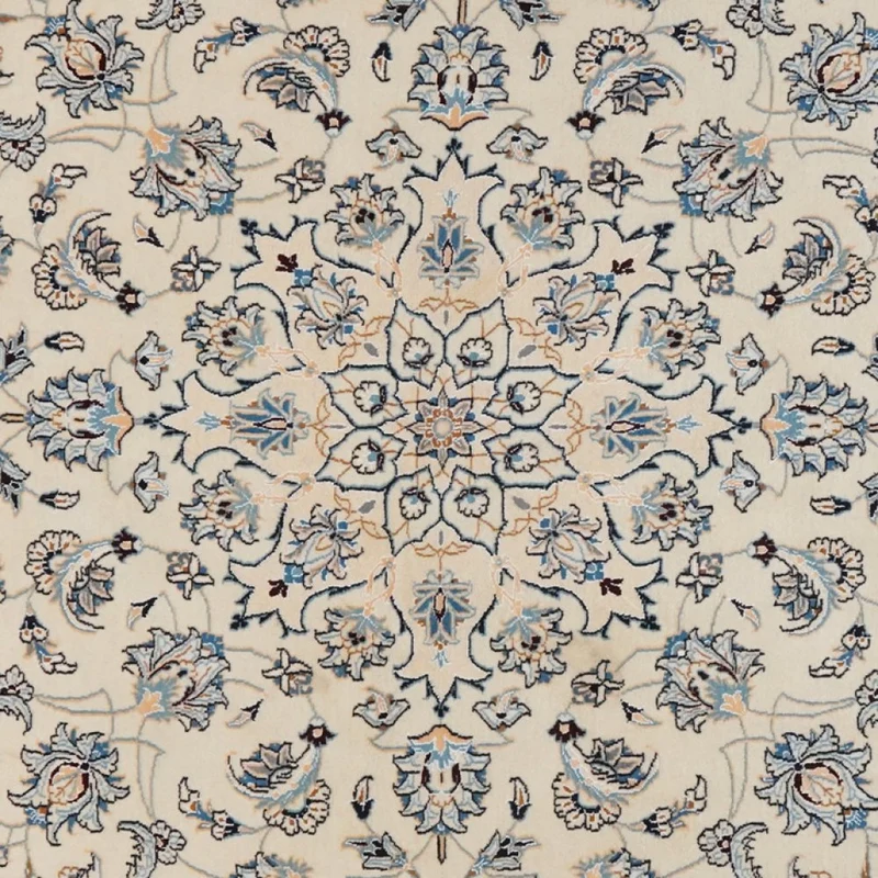 Nain · Handgeknüpft – Beige, 252x252 cm