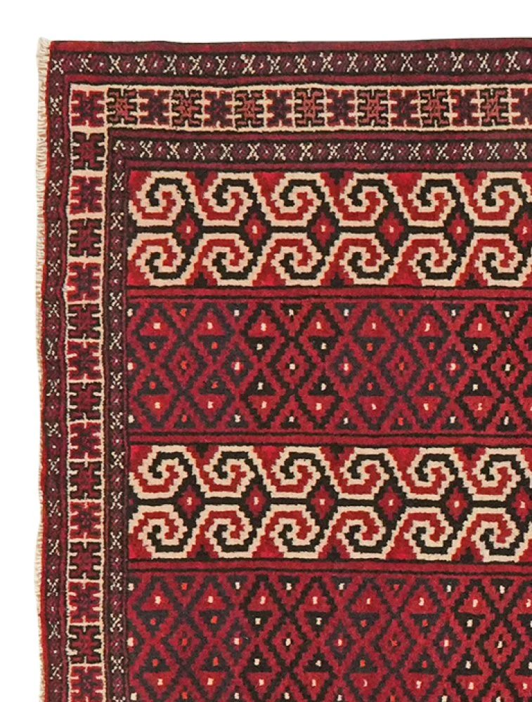 Turkman · Handgeknüpft – Bunt, 129x99 cm