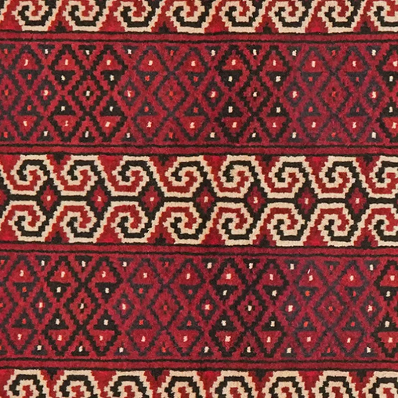 Turkman · Handgeknüpft – Bunt, 129x99 cm
