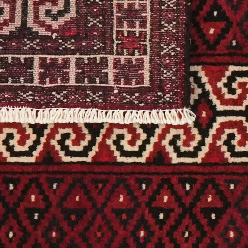 Turkman · Handgeknüpft – Bunt, 129x99 cm