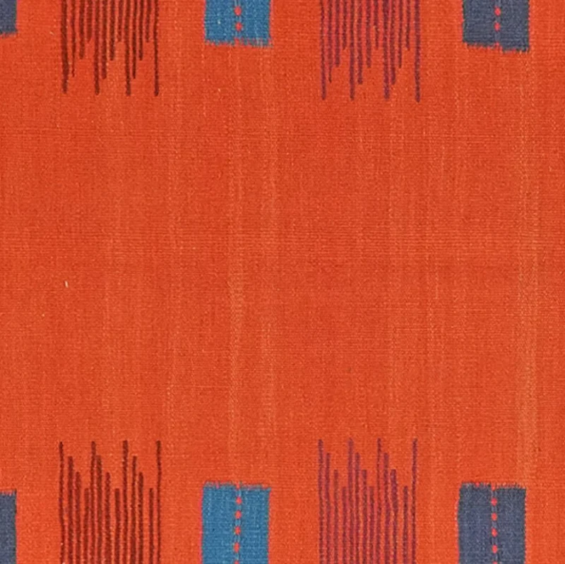 Kelim Gashgai · Handgewebt – Rot, 249x106 cm