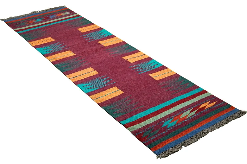 Kashan · Handgeknüpft – Blau, 55x75 cm