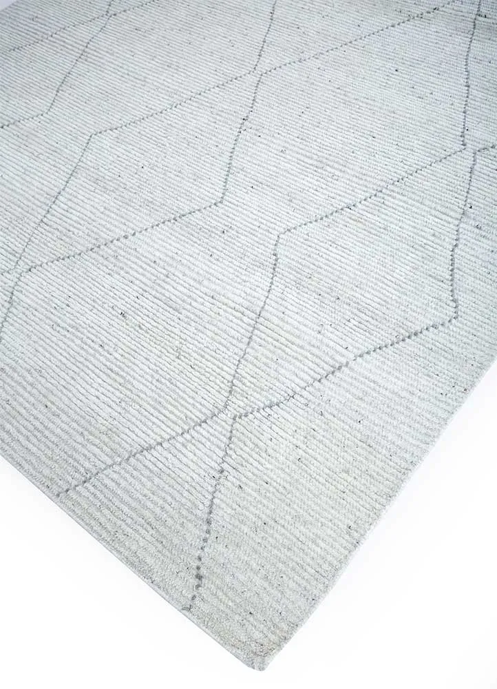 Wollteppich - 240 x 300 cm - creme