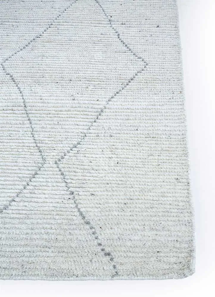 Wollteppich - 240 x 300 cm - creme