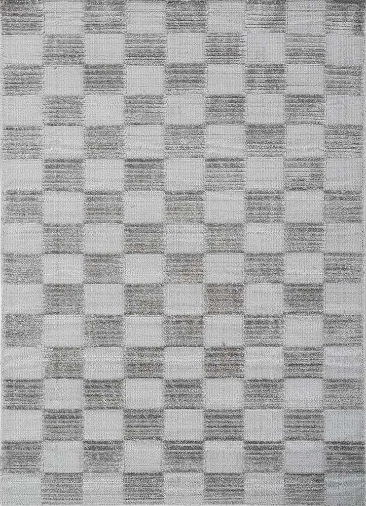 Teppich - 90 x 120 cm - hellgrau