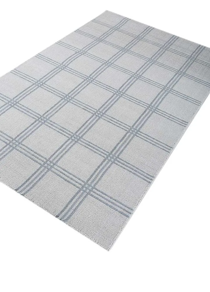 Teppich - 90 x 120 cm - hellgrau