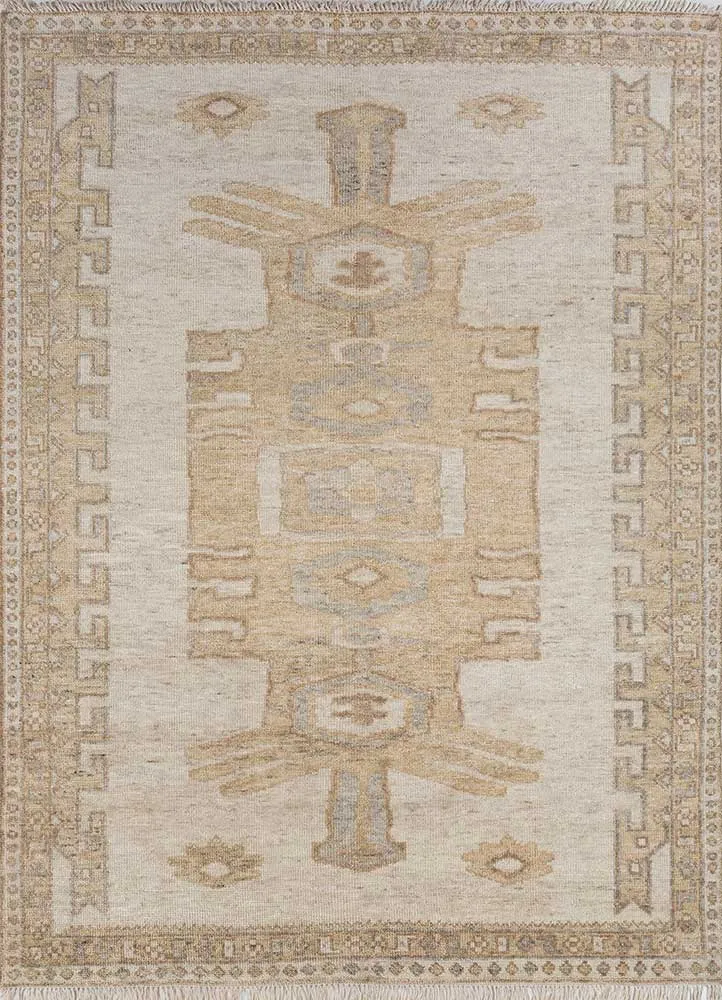 Wollteppich - 240 x 300 cm - beige