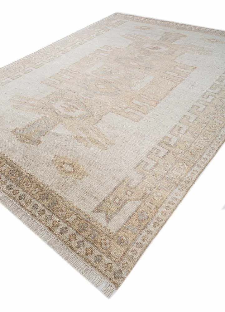 Wollteppich - 240 x 300 cm - beige