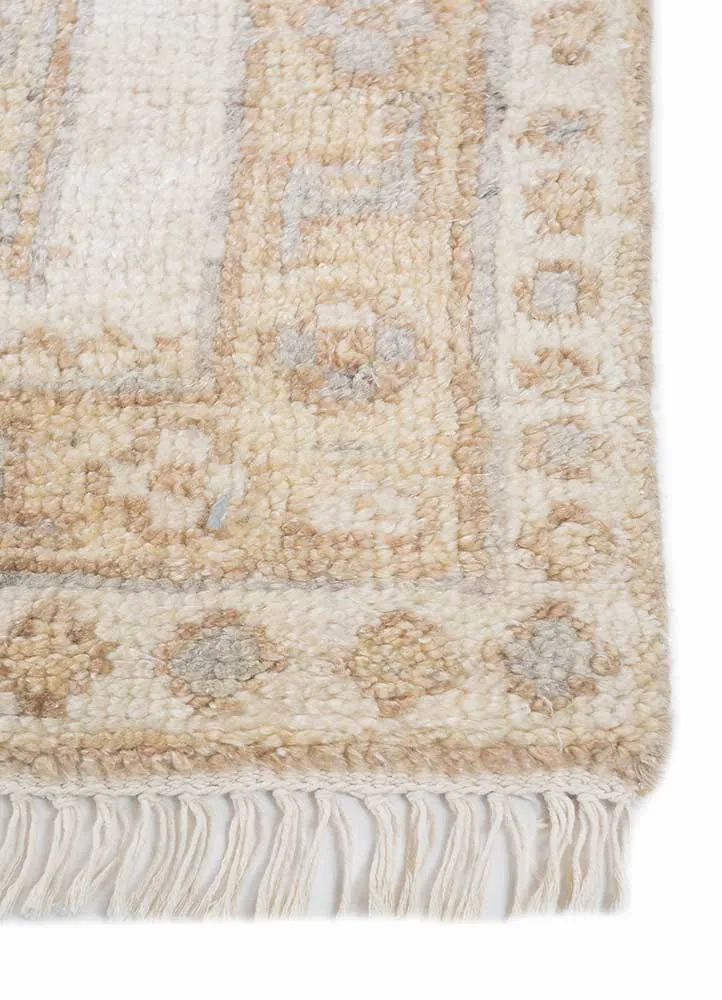 Wollteppich - 240 x 300 cm - beige
