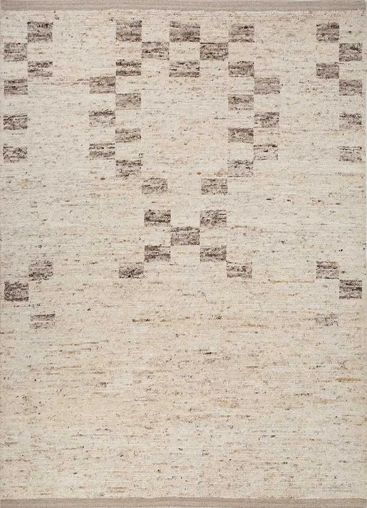Wollteppich - 240 x 300 cm - creme