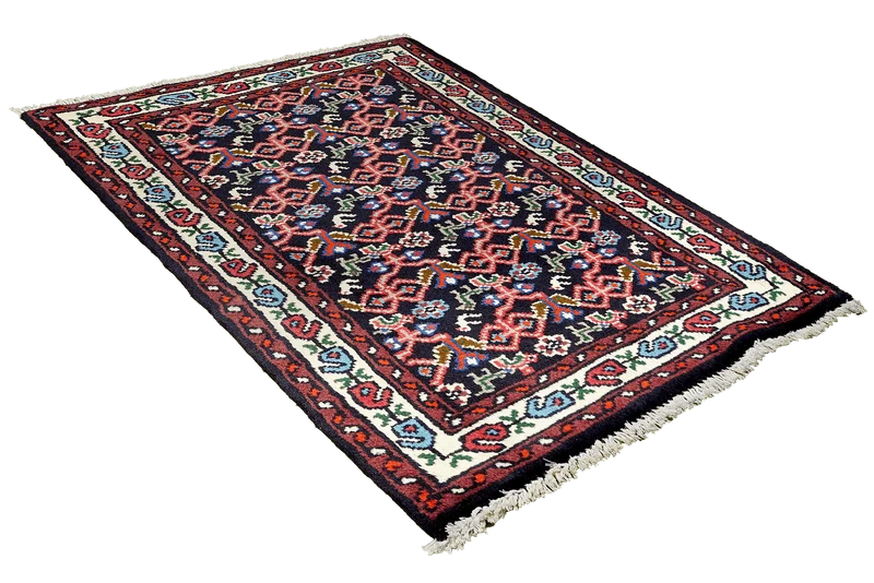Hamadan · Handgeknüpft – Blau, 96x63 cm