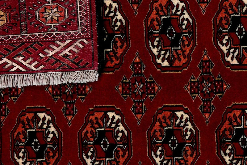 Turkman · Handgeknüpft – Rot, 146x100 cm