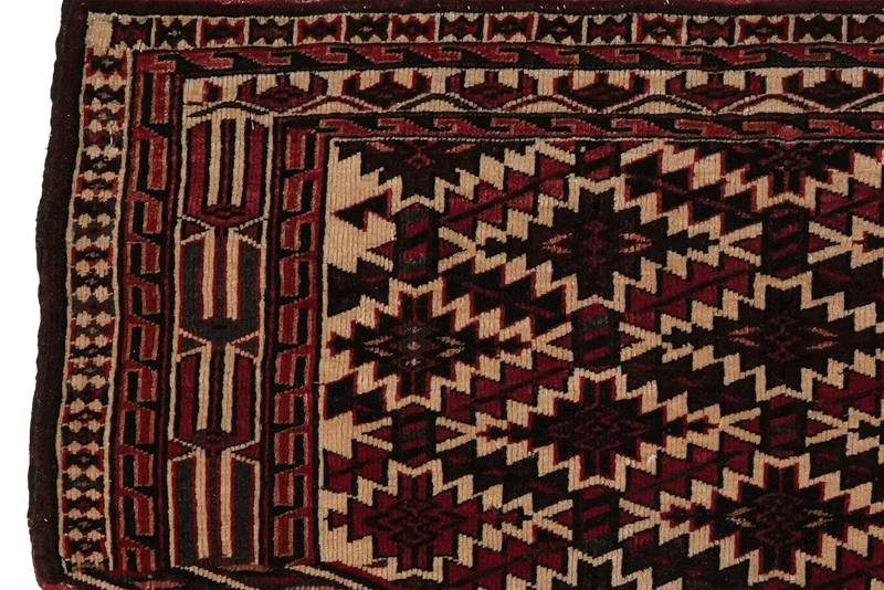 Osmolduk · Handgeknüpft – Beige, 97x50 cm