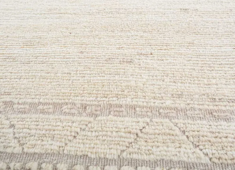 Wollteppich - 120 x 180 cm - creme