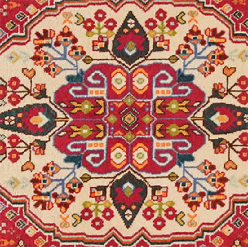 Gashgai · Handgeknüpft – Rot, 69x66 cm
