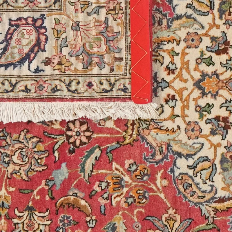 Tabriz Old · Handgeknüpft – Rot, 215x140 cm