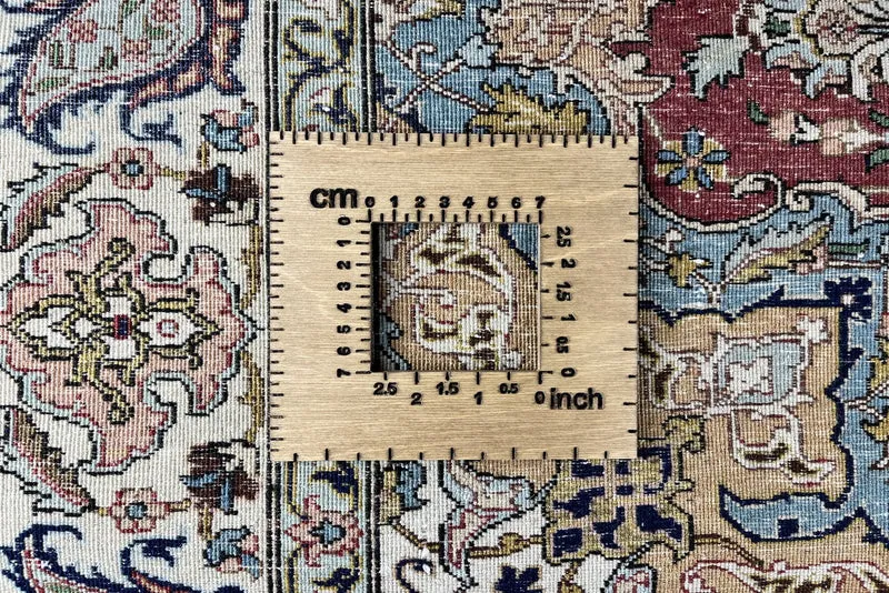 Tabriz Old · Handgeknüpft – Rot, 215x140 cm