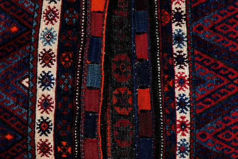 Khorjin · Handgefertigt – Bunt, 140x100 cm