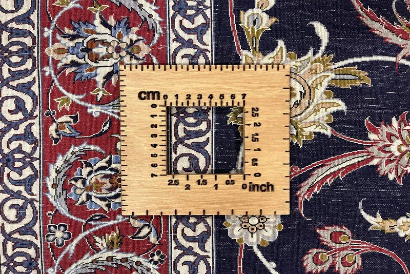 Isfahan · Handgeknüpft – Blau, 160x114 cm