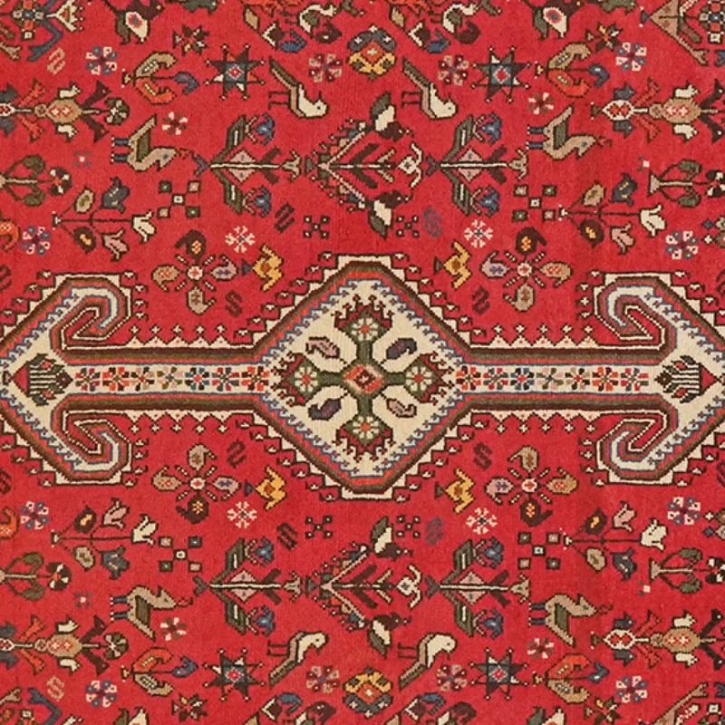 Nasrabad · Handgeknüpft – Rot, 153x101 cm