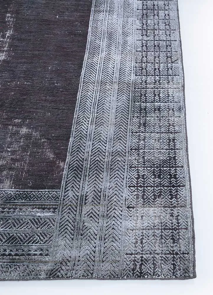 Wollteppich - 240 x 300 cm - grau