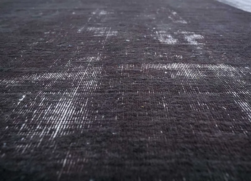 Wollteppich - 240 x 300 cm - grau