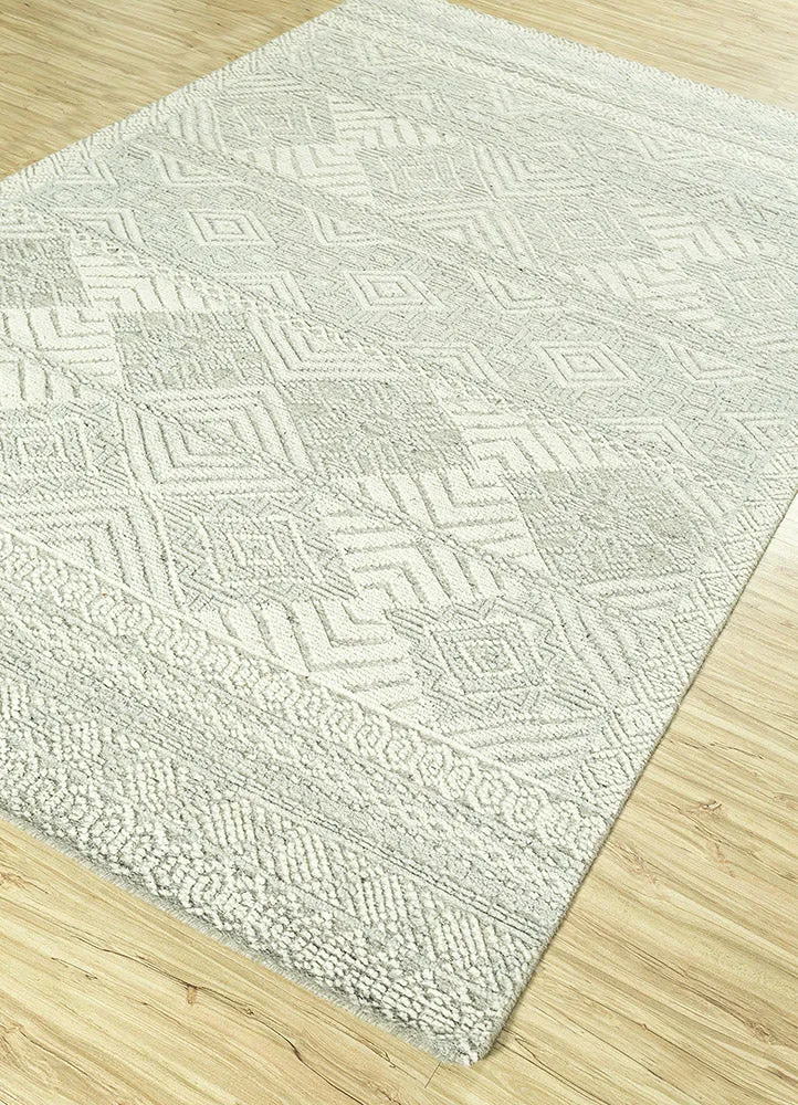 Wollteppich - 270 x 360 cm - creme