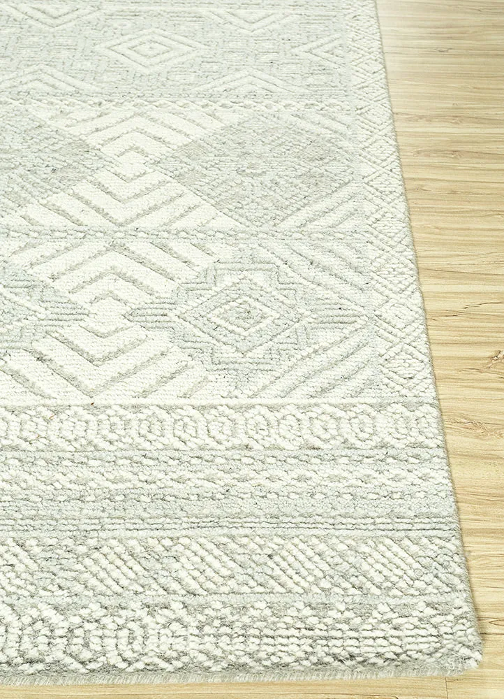 Wollteppich - 270 x 360 cm - creme