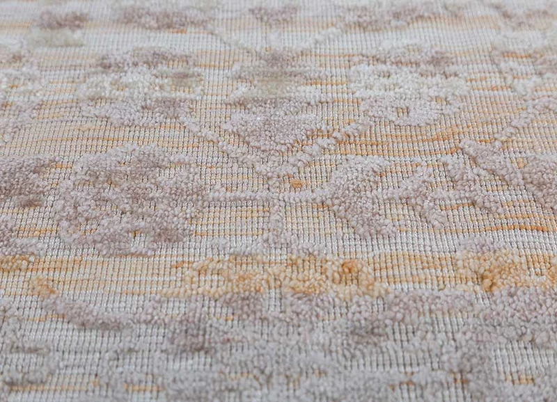 Wollteppich - 240 x 300 cm - orange