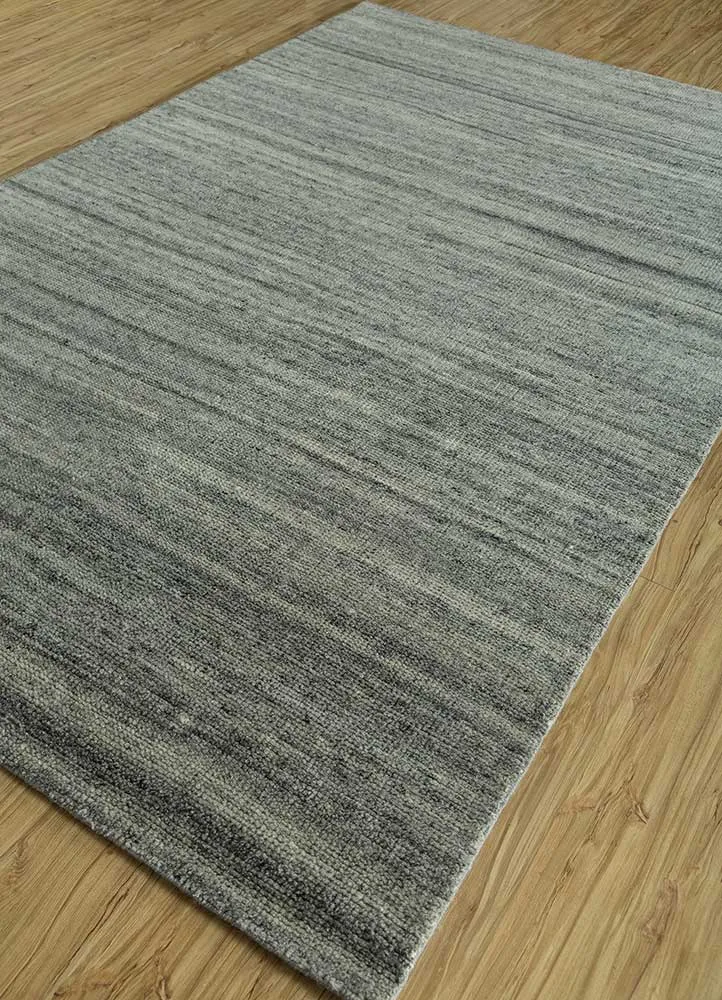Wollteppich - 150 x 240 cm - dunkelgrün