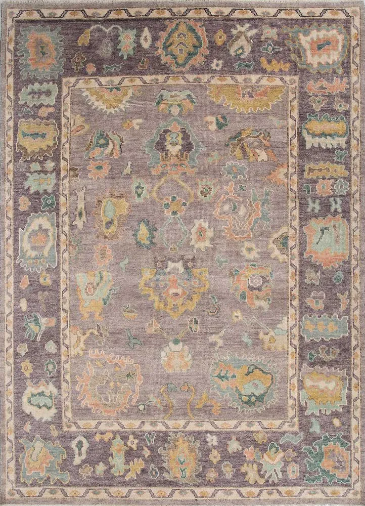 Wollteppich - 240 x 300 cm - dunkelbeige
