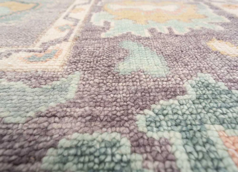 Wollteppich - 240 x 300 cm - dunkelbeige