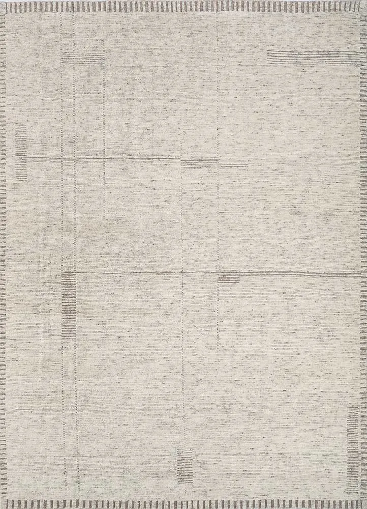 Wollteppich - 240 x 300 cm - creme