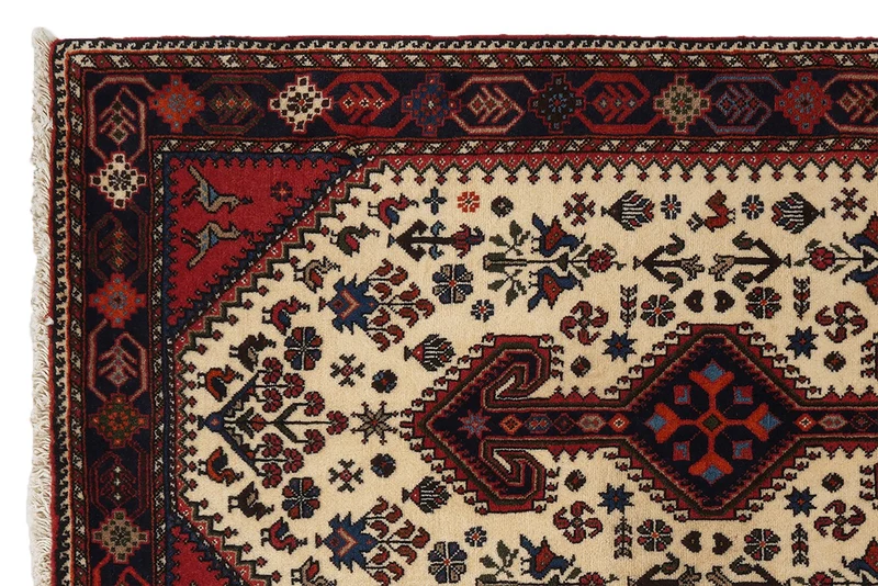 Nasrabad · Handgeknüpft – Beige, 142x81 cm