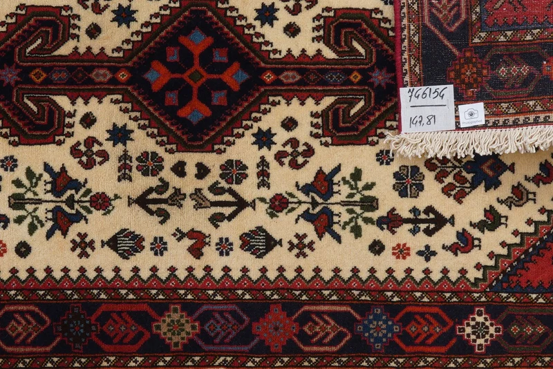 Nasrabad · Handgeknüpft – Beige, 142x81 cm