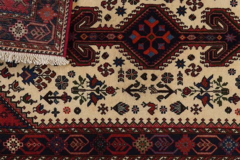 Nasrabad · Handgeknüpft – Beige, 142x81 cm