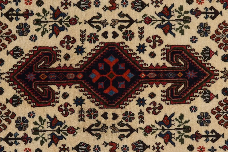 Nasrabad · Handgeknüpft – Beige, 142x81 cm