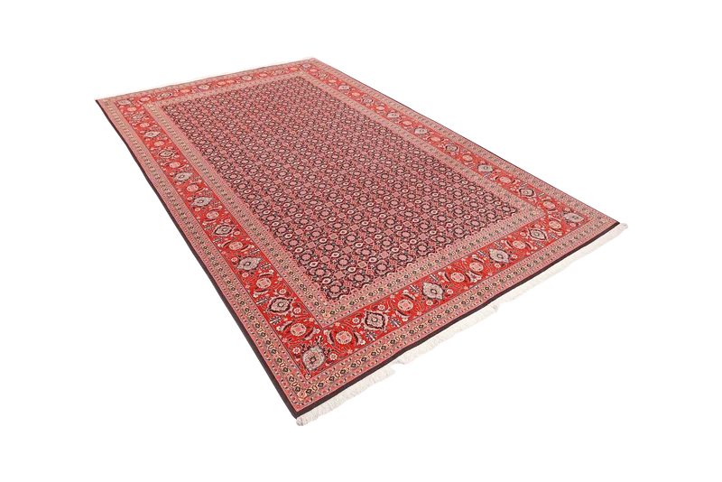 Tabriz 50 Raj · Handgeknüpft – Blau, 300x198 cm