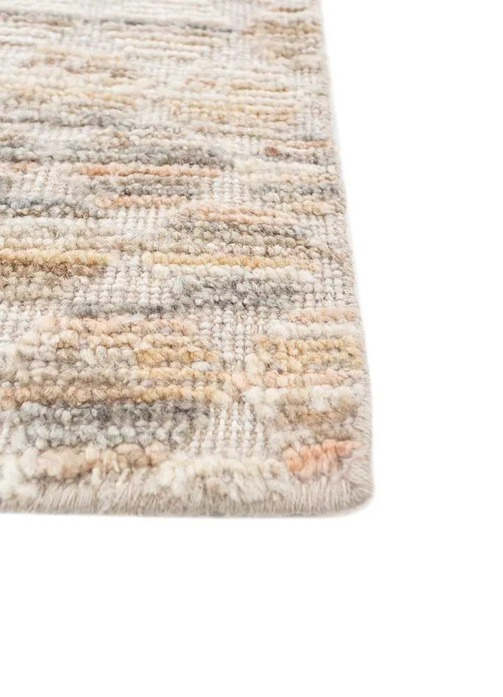 Wollteppich - 180 x 270 cm - beige