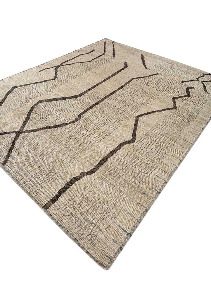 Wollteppich - 240 x 300 cm - creme