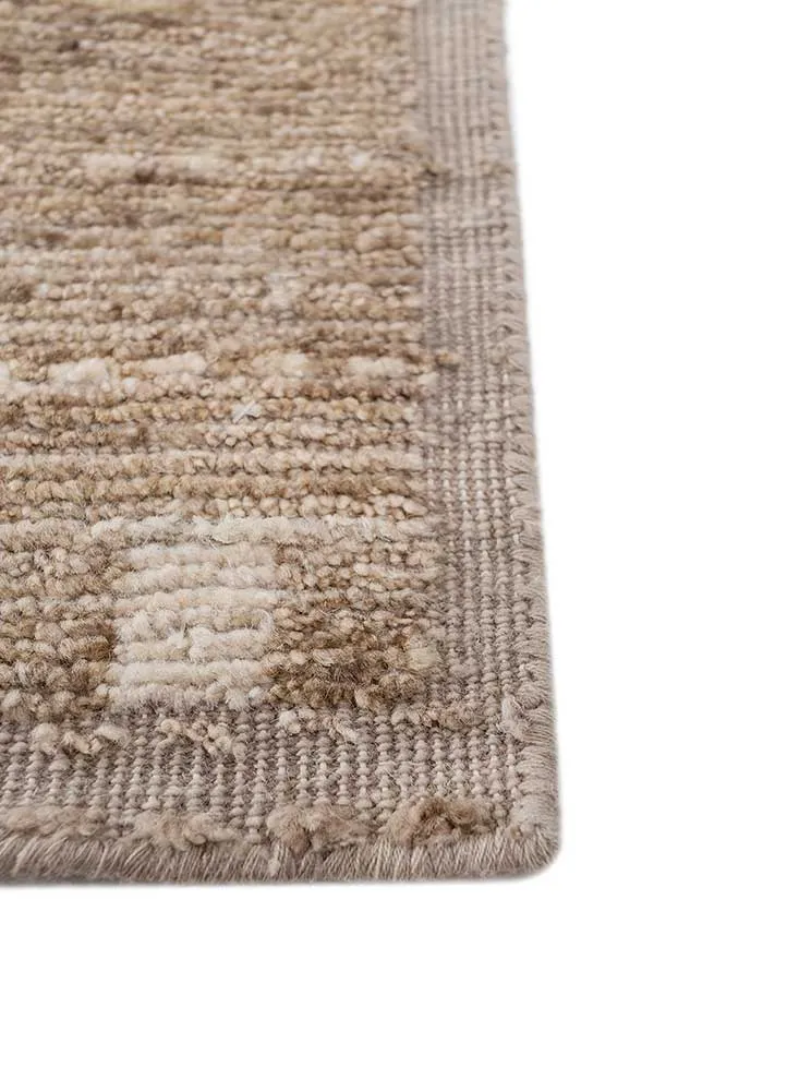 Wollteppich - 240 x 300 cm - beige