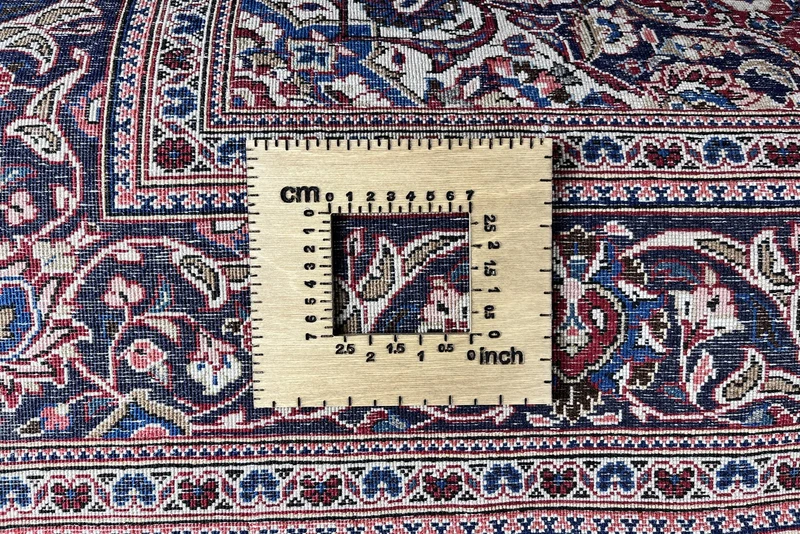 Kashan · Handgeknüpft – Rot, 218x140 cm