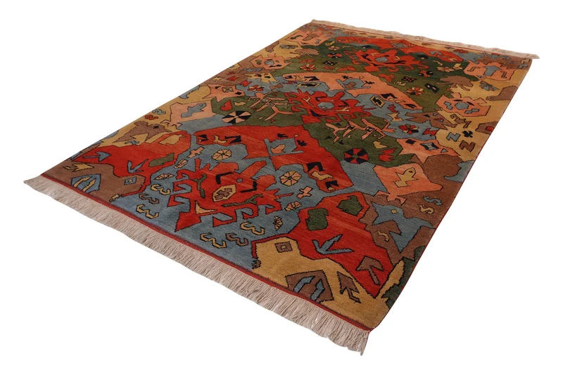Konya · Handgeknüpft – Bunt, 239x165 cm