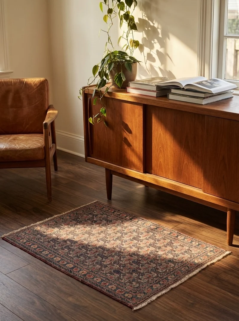 Tabriz Antique · Handgeknüpft – Beige, 86x62 cm