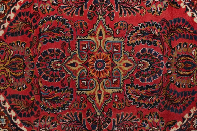 Lilian · Handgeknüpft – Rot, 151x114 cm
