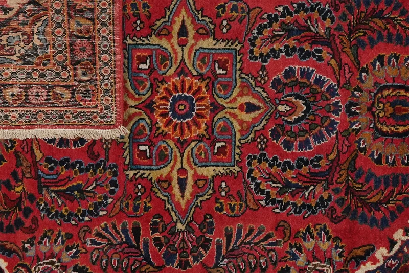 Lilian · Handgeknüpft – Rot, 151x114 cm