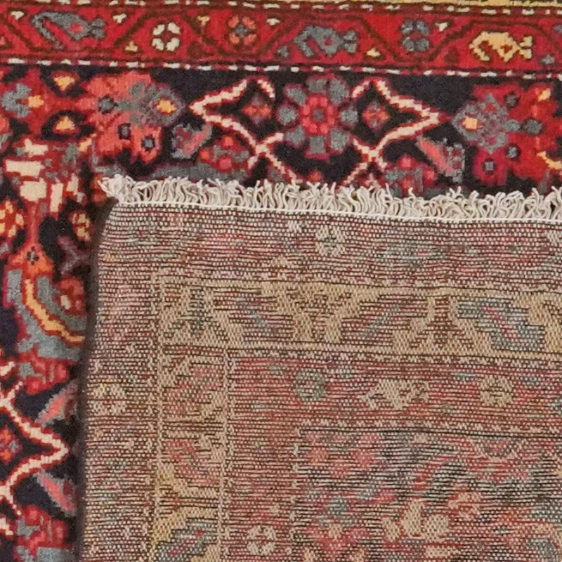 Farahan · Handgeknüpft – Blau, 331x93 cm